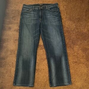 Lucky Brand 361 Vintage Straight Men's Dark Blue Jeans 34 x 34